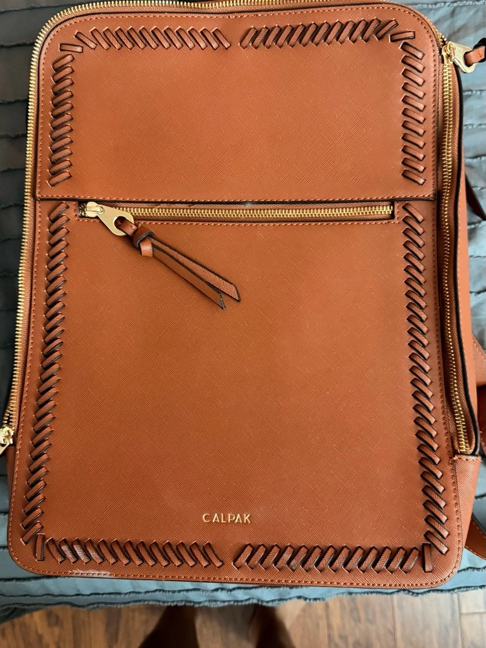 NWOT CALPAK Kaya 15” Laptop Backpack – Ginger Brown